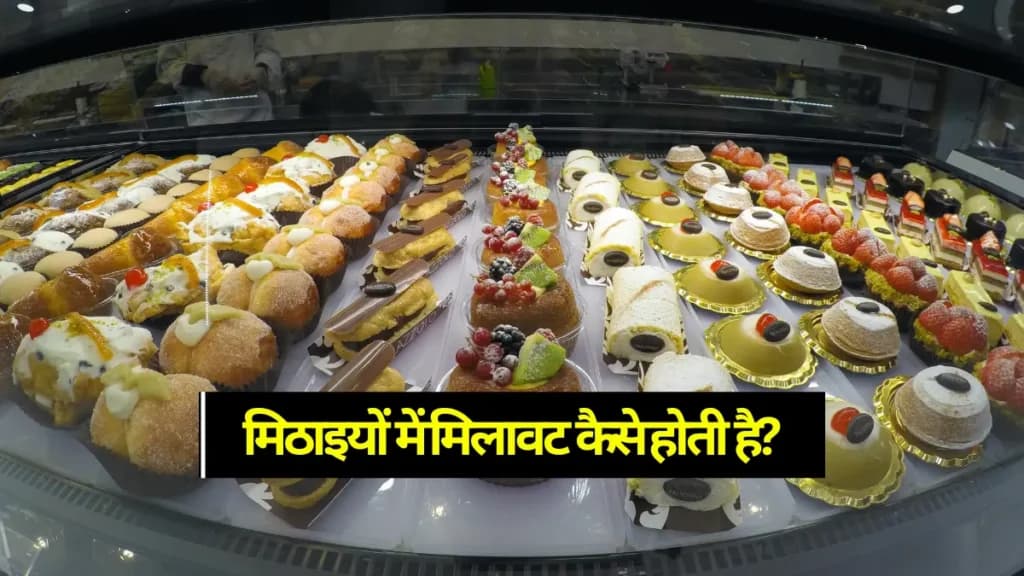 मिठाइयों में मिलावट कैसे होती है