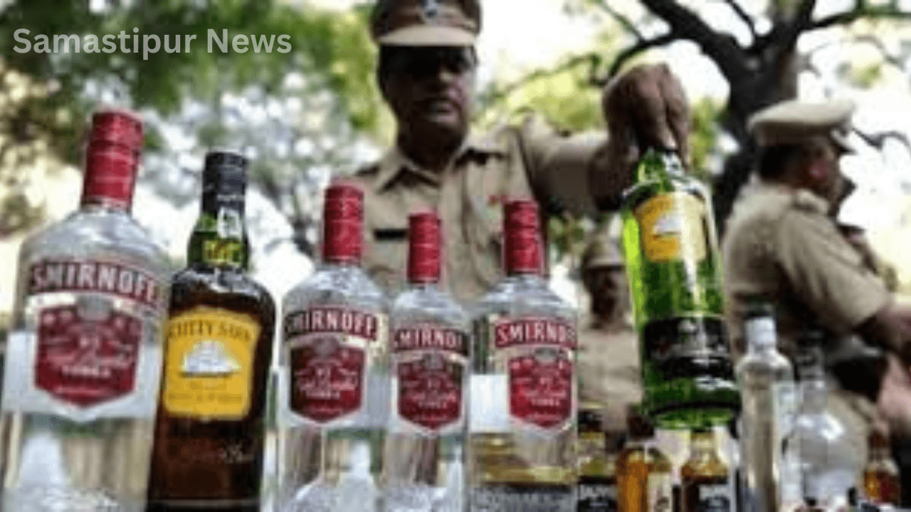 समस्तीपुर में बड़ा हंगामा: थाने से चोरी की 16 लीटर शराब, 6 महिलाओं का चौंकाने वाला कारनामा