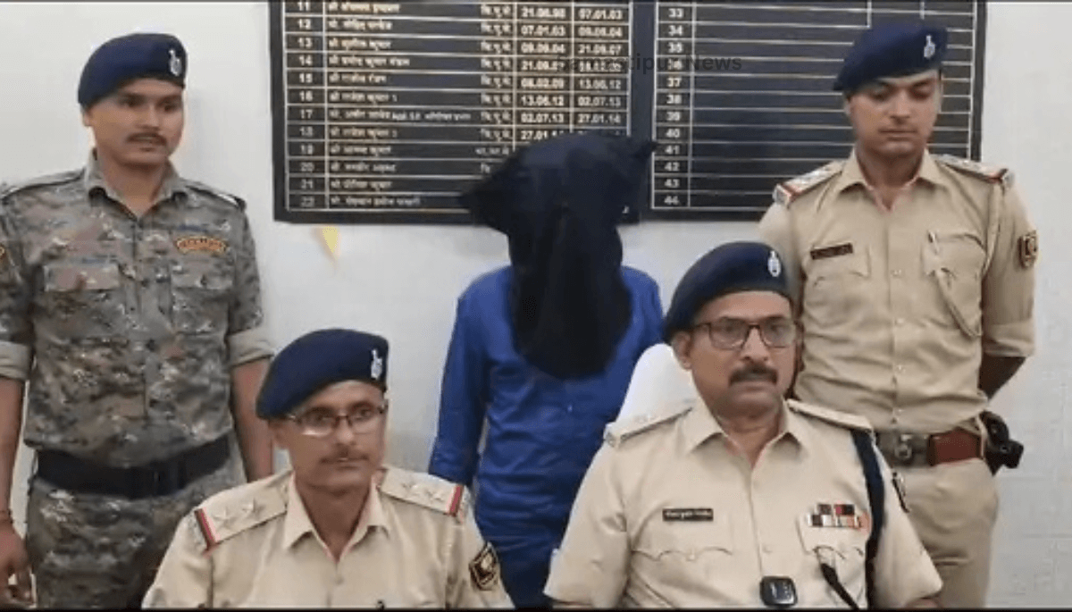 टॉप-10 अपराधियों में शामिल बदमाश गिरफ्तार: समस्तीपुर में मची खलबली