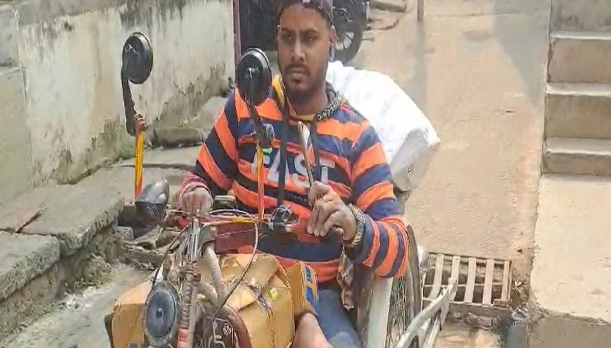 जहानाबाद के असलम: दिव्यांगता को मात देकर बन रहे हैं प्रेरणा, ट्राईसाइकिल से कर रहे डिलीवरी और बीपीएससी की तैयारी