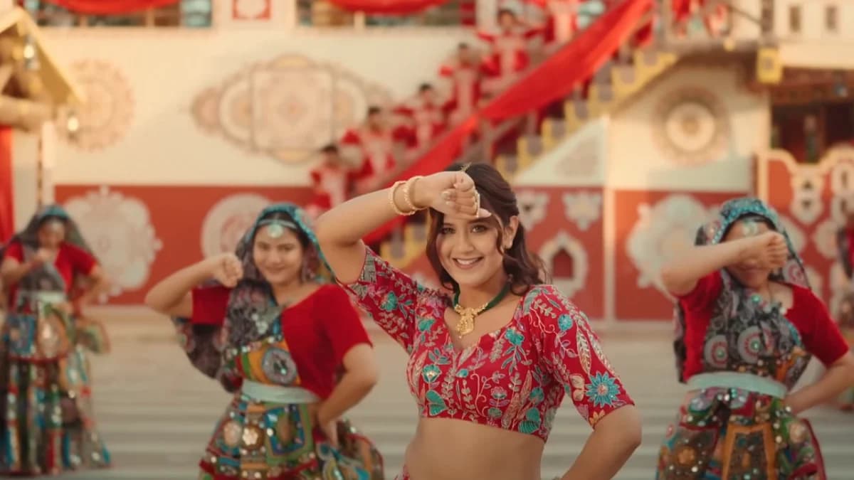 Anjali Arora Haryanvi Song Chaal Matkani: Anjali Arora और Raj Mawar 'चाल मटकनी' सॉन्ग में शानदार अंदाज़ में, हरियाणवी लुक और दमदार एक्सप्रेशन के साथ