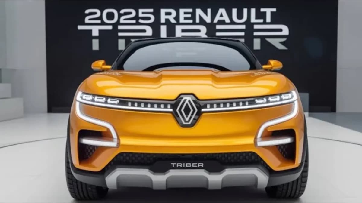 "New Renault Triber 2025 फेसलिफ्ट कार का स्मार्ट लुक, लग्जरी इंटीरियर और सेफ्टी फीचर्स के साथ