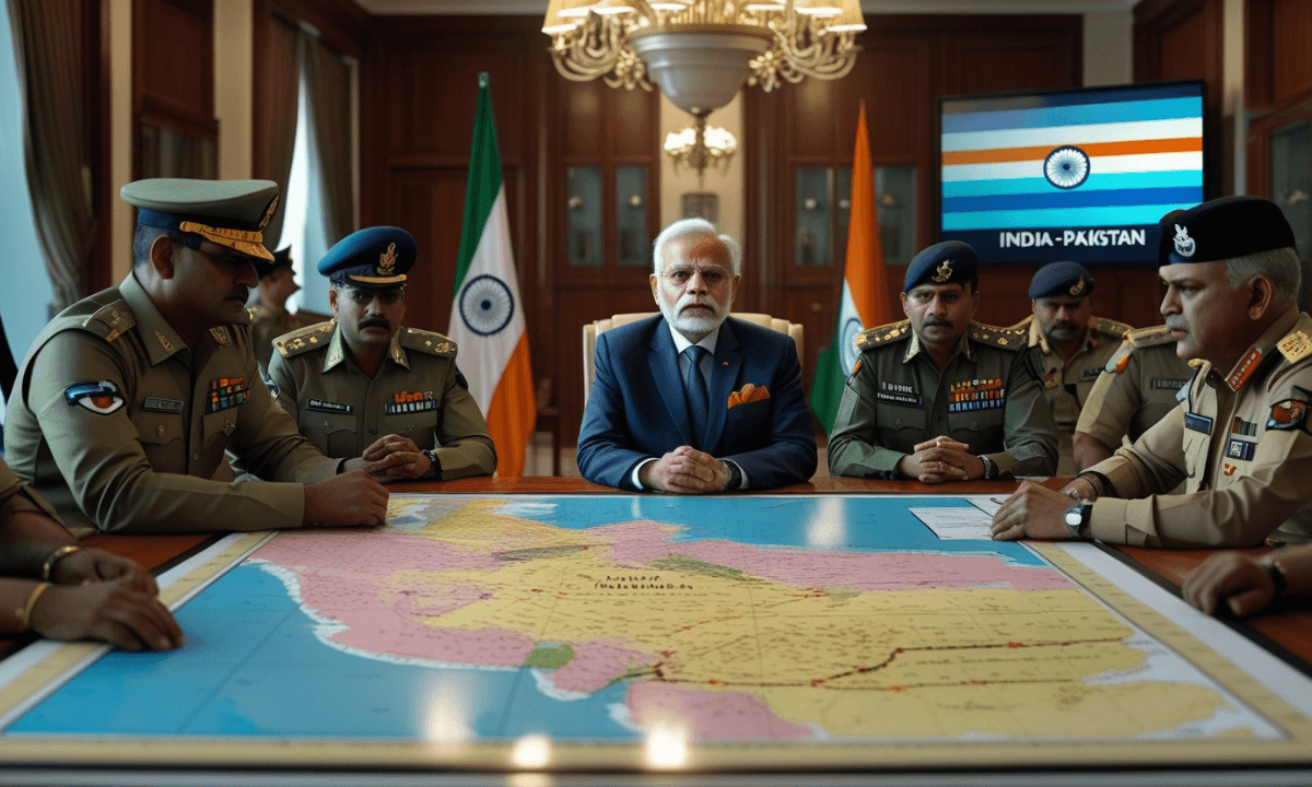 India Pakistan News LIVE Updates: भारत-पाकिस्तान संघर्षविराम के बीच वायुसेना की कार्रवाई जारी, पीएम मोदी के साथ सेना प्रमुखों की बैठक की तस्वीर