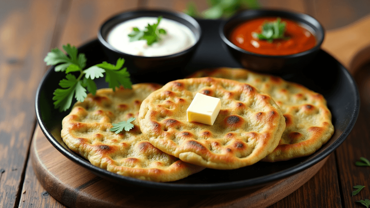 Lauki Paratha Recipe In Hindi: तवे पर सेंका गया खस्ता और नरम लौकी पराठा, दही और चटनी के साथ परोसा गया स्वादिष्ट देसी नाश्ता