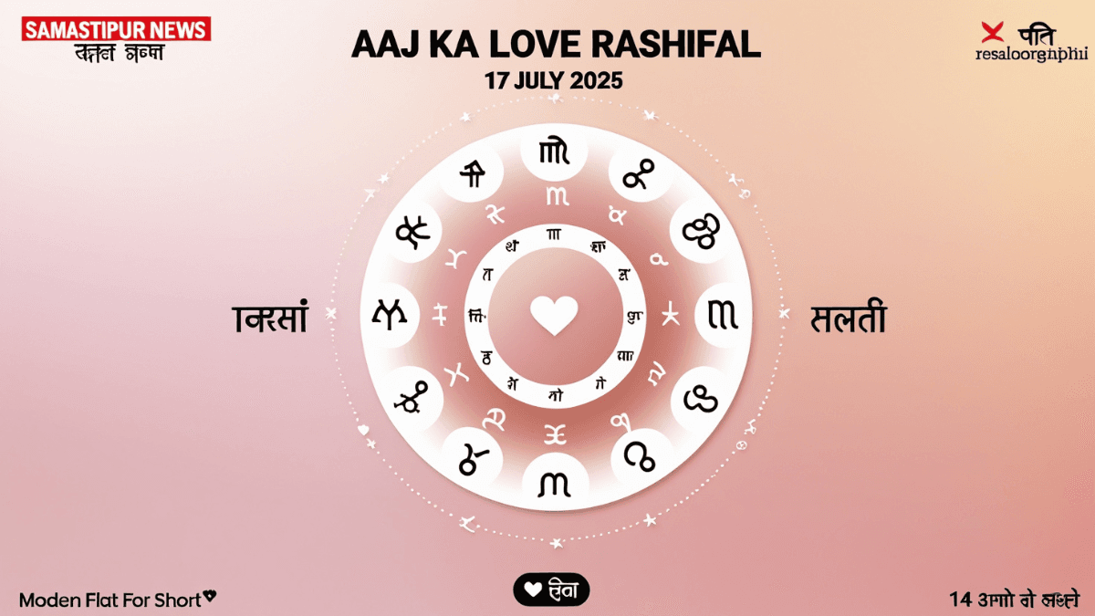 Aaj Ka Love Rashifal 17 July 2025: आज किसे मिलेगा सच्चा प्यार? जानिए सभी 12 राशियों का रोमांटिक भविष्य