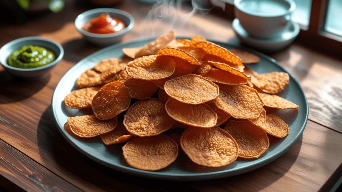 Suji Chips Recipe: मिनटों में तैयार होने वाली सूजी चिप्स रेसिपी – कुरकुरे और टेस्टी हेल्दी स्नैक