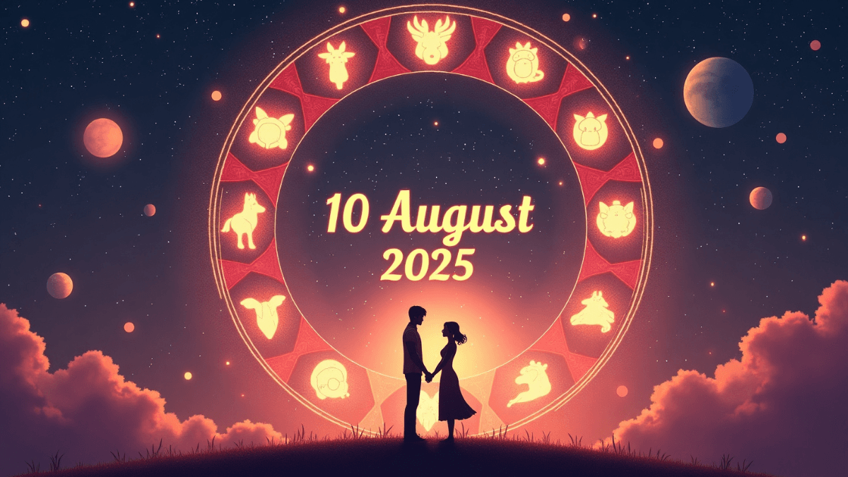 Aaj Ka Love Rashifal 10 August 2025 – आज का लव राशिफल, 12 राशियों के प्रेम जीवन की भविष्यवाणी और ग्रहों का असर