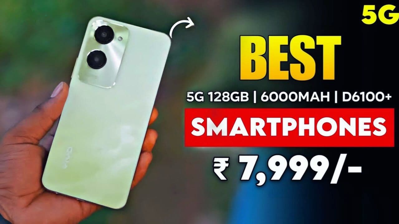 Best Phones Under 8000: धांसू स्मार्टफोन देखें Lava, Realme और Samsung के लेटेस्ट बजट ऑप्शन!