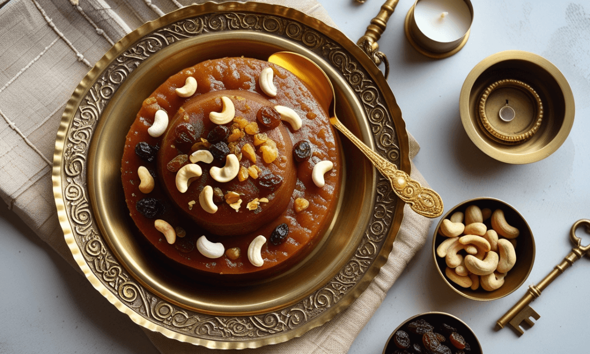 Navratri Special Rajgira Halwa Recipe with ghee, dry fruits and milk for vrat