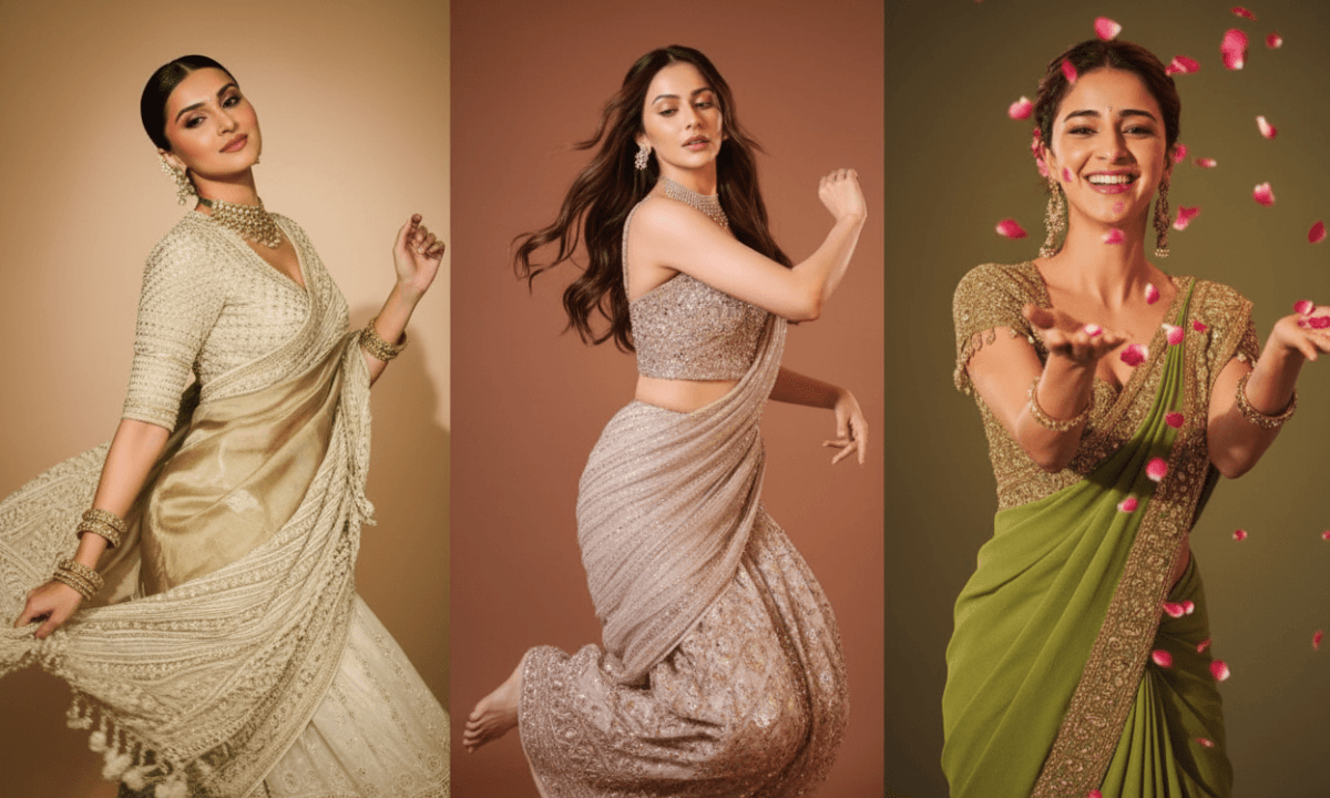 Diwali Party Night Makeup Tips: नाइट पार्टी में परफेक्ट ग्लो पाने के लिए महिलाएं आईशैडो, लिपस्टिक और हाइलाइटर लगाती हुईं