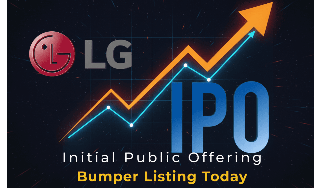 LG Electronics Share Price Listing: आज होगा धमाका! ₹430 GMP से मिलेगी तगड़ी कमाई – क्या करें Sell या Hold?