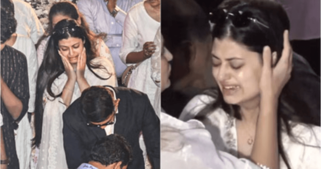 Asha Bhosle Funeral: दादी को विदा करते हुए टूट गईं जनाई, आशा भोंसले के अंतिम संस्कार में छलके आंसू