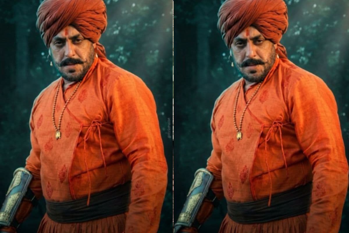 Raja Shivaji: सलमान खान ने ‘राजा शिवाजी’ में पगड़ी और मूंछों वाले लुक से मचाई धूम, फोटो वायरल