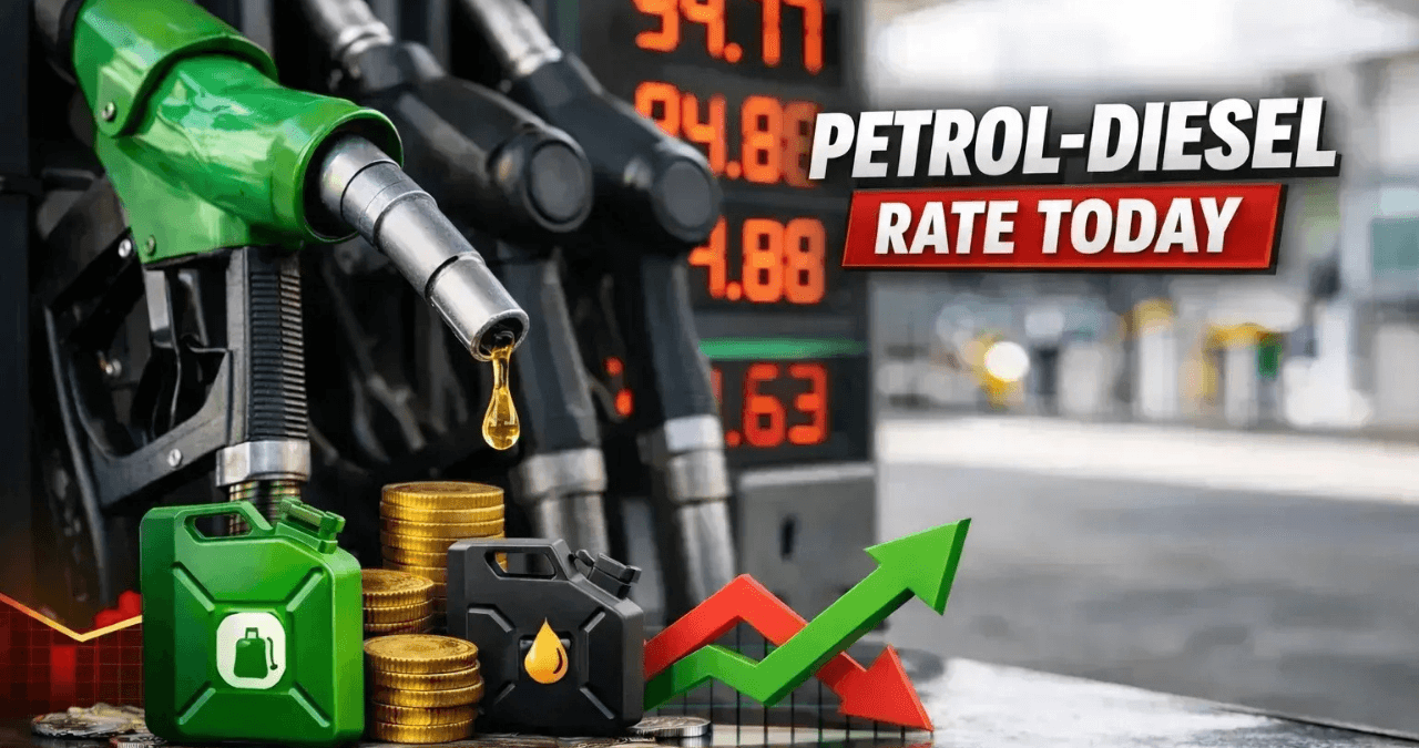 Petrol-Diesel price Today May 26: वाहन चालकों की जेब पर फिर पड़ा असर