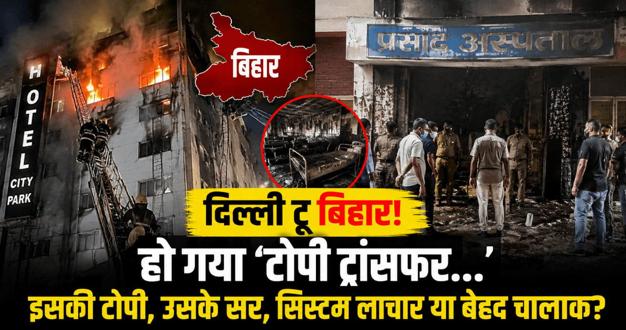 Bihar Fire: दिल्ली से मुजफ्फरपुर तक आग का कहर, जिम्मेदार कौन?