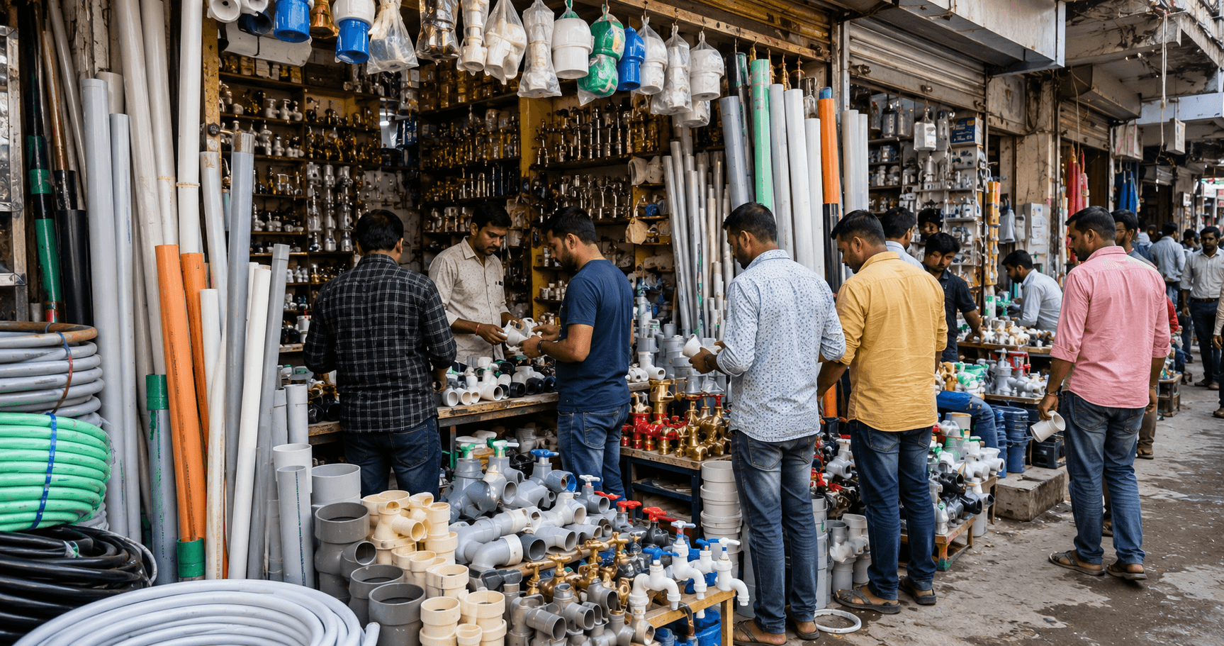 Muzaffarpur Best Market For Plumbing Material: सस्ते दाम में मिलता है हर सामान, दूसरे जिलों से पहुंचते हैं खरीदार
