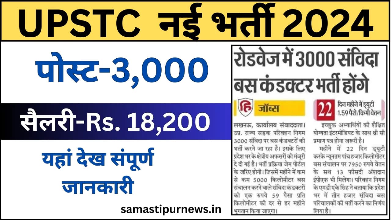 UP Roadways Vacancy 2024:रोडवेज में निकली भर्ती 12वीं पास करेंगे सरकारी नौकरी यहां से करें ऑनलाइन आवेदन