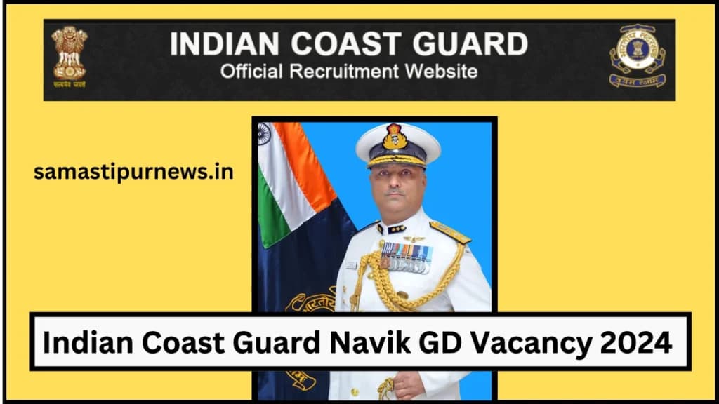 Indian Coast Guard Navik GD Vacancy 2024