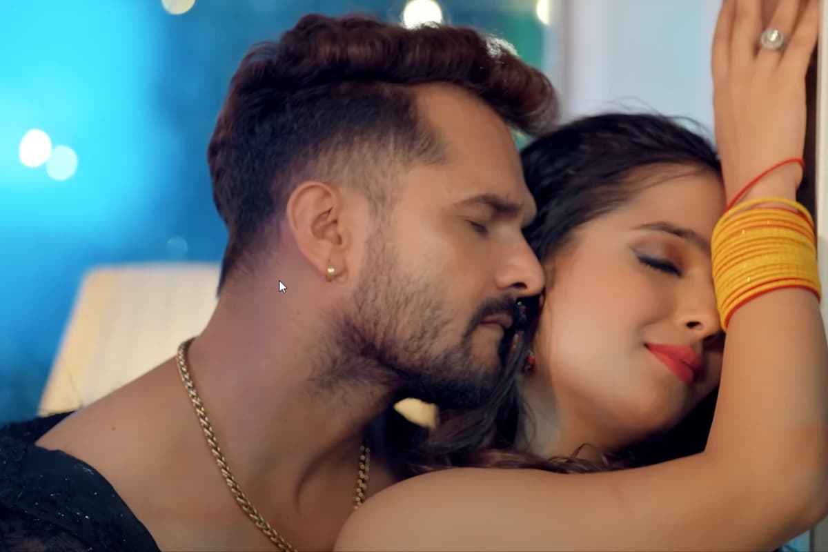 Khesari Lal Yadav Shilpi Raj Bhojpuri Song: खेसारी लाल यादव और शिल्पी राज का वायरल भोजपुरी गाना 'Saree Ke Plate', यूट्यूब पर लाखों व्यूज के साथ।
