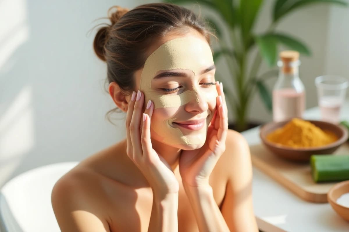 Multani Mitti Face Pack For Summer: गर्मी में त्वचा को ठंडक देने और ग्लोइंग बनाने के लिए मुल्तानी मिट्टी फेस पैक का इस्तेमाल करते हुए महिला