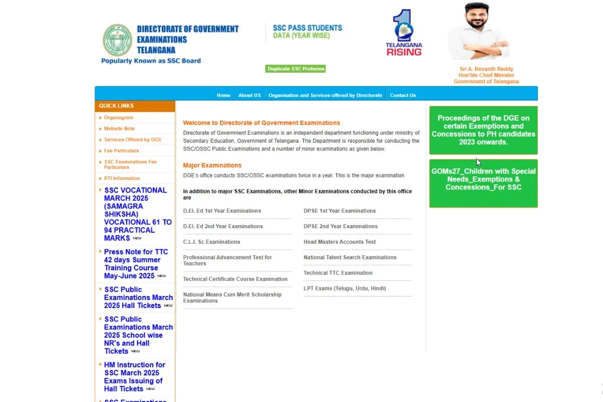 TS SSC Result 2025 OUT: तेलंगाना बोर्ड 10वीं कक्षा का रिजल्ट जारी, www.bse.telangana.gov.in से हॉल टिकट नंबर से डाउनलोड करें - TS SSC Marks Memo जानकारी