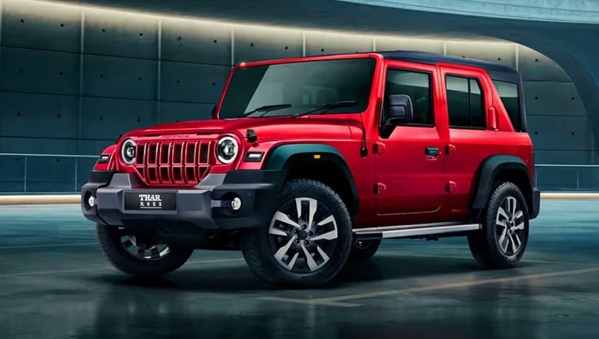 कीमत ₹10.98 लाख से शुरू, Mahindra Thar में मिले 4WD, Cruise Control और 4-Star Safety