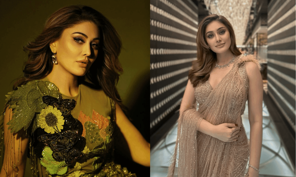 Shefali Jariwala Biography: Shefali Jariwala in traditional attire smiling during an award event – popular as Kaanta Laga girl