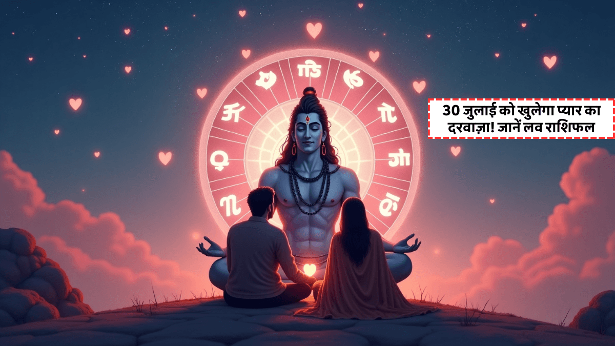Aaj Ka Love Rashifal 30 July 2025: प्यार भरे रिश्तों में आएगी नई ऊर्जा, जानें सभी राशियों का हाल