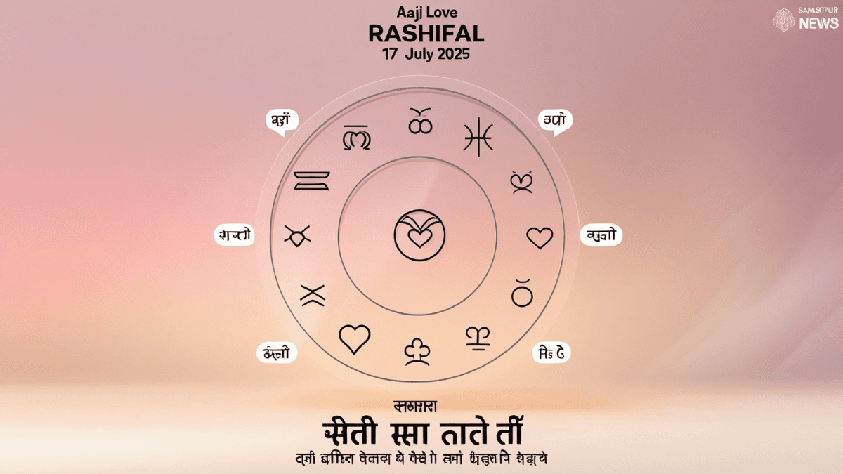 Aaj Ka Love Rashifal 17 July 2025 – आज का लव राशिफल सभी 12 राशियों के लिए, जानें रोमांटिक भविष्यवाणी