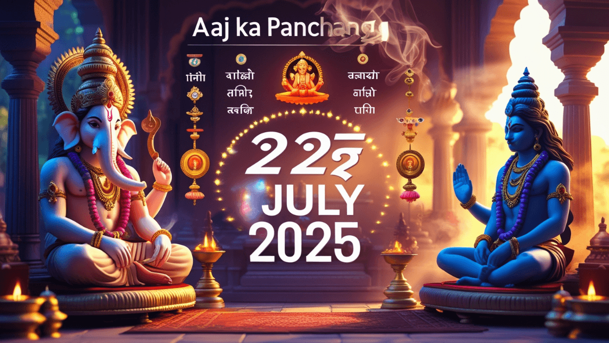 Aaj Ka Panchang 28 July 2025 का शुभ मुहूर्त, राहु काल और ग्रहों की स्थिति की जानकारी