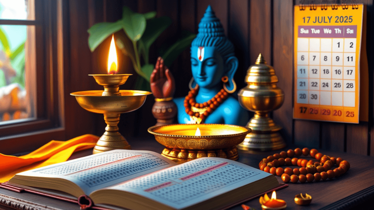 Aaj Ka Panchang 17 July 2025: शुभ मुहूर्त, राहुकाल, सूर्योदय-सूर्यास्त और सावन माह की जानकारी | Samastipur News