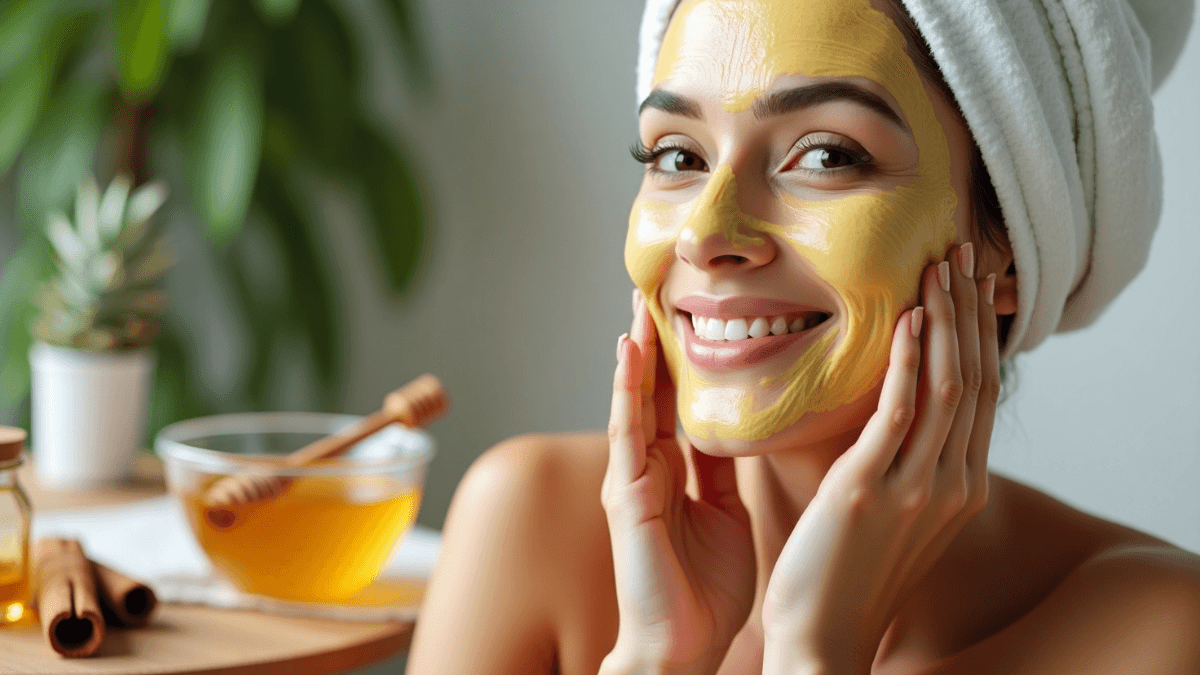 Honey and cinnamon DIY face mask for pigmentation and glowing skin – natural home remedy