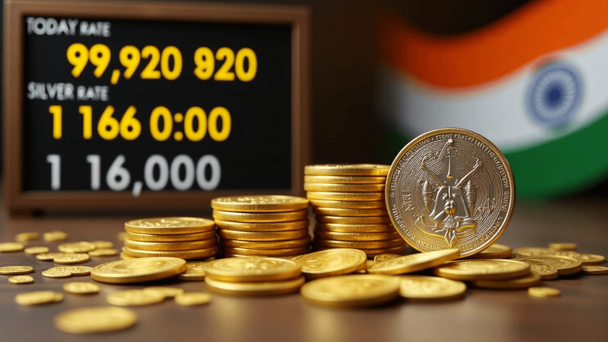 Gold Price Today 29 July 2025 in India with silver rate and Kuber god image
