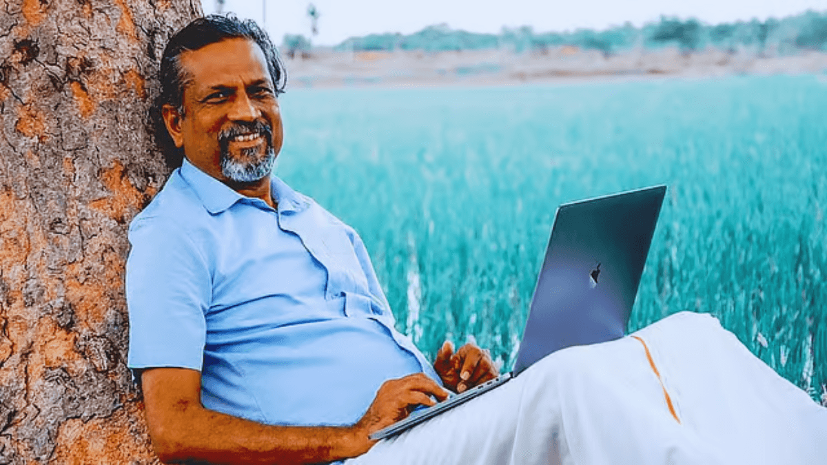 Sridhar Vembu Success Story: Sridhar Vembu standing in his rural Zoho office in Tamil Nadu, symbol of Indian entrepreneurial success