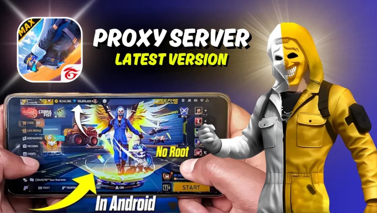 Free Fire Proxy Server Download 2025 OB50: फ्री डायमंड्स या बैन, पहले जान लें सच