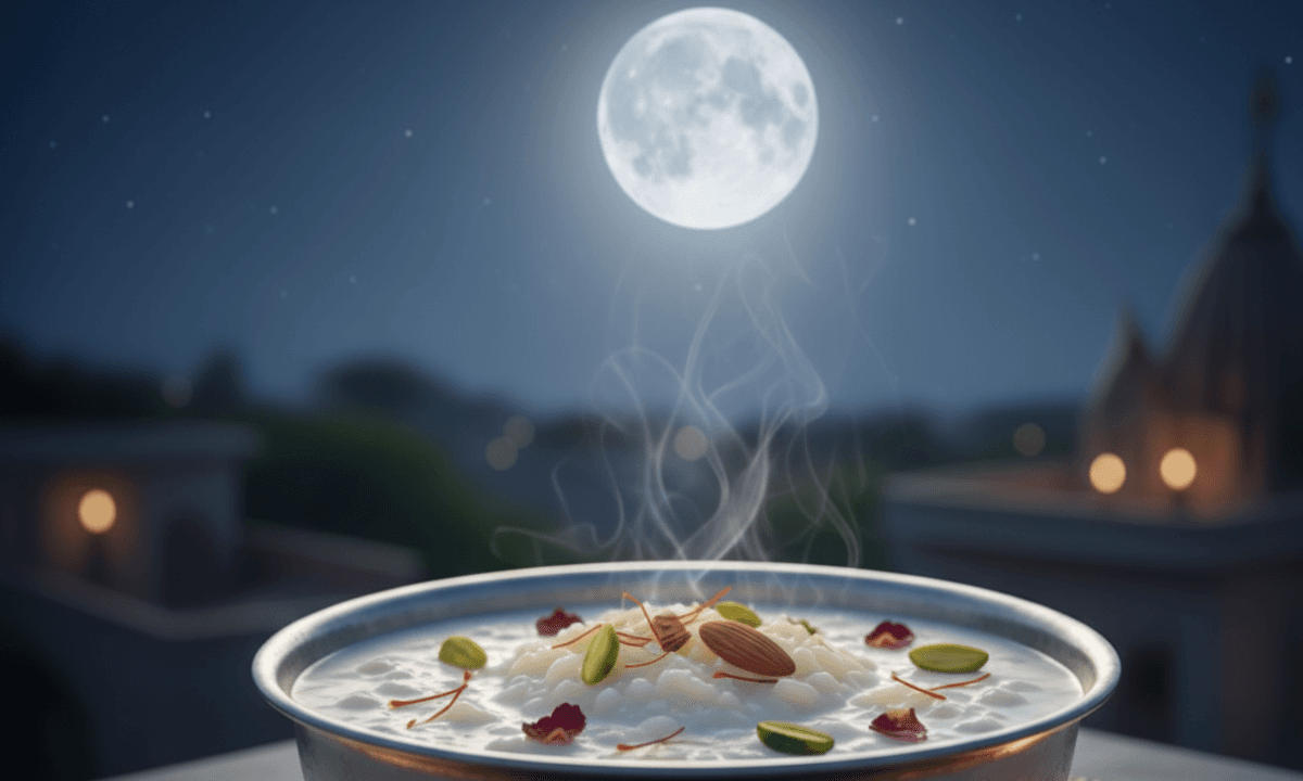 Sharad Purnima Kheer Recipe चांदनी रात में रखी गई खीर और शरद पूर्णिमा पर खीर बनाने की पारंपरिक विधि