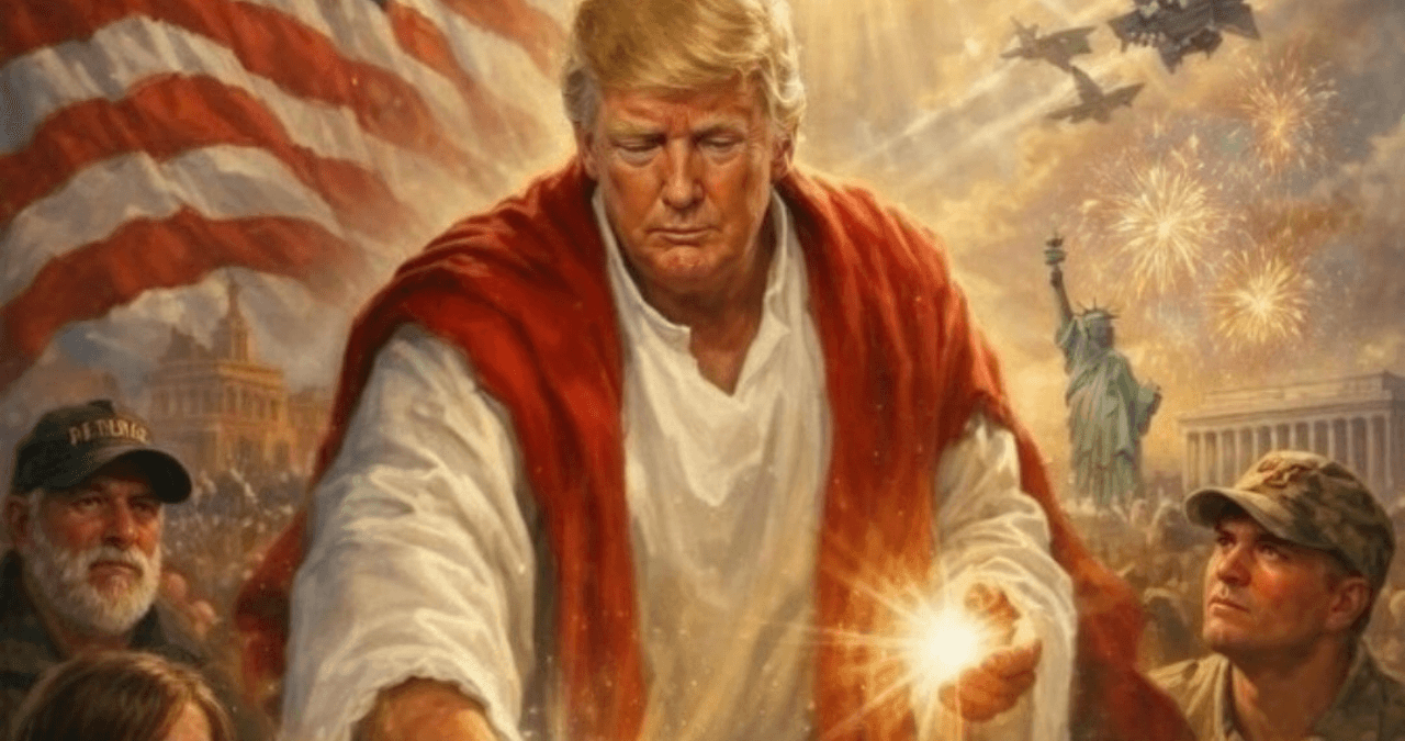 Donald Trum: ट्रंप का नया विवाद! AI तस्वीर में खुद को बताया मसीहा, Pope Leo पर भी कसा तंज