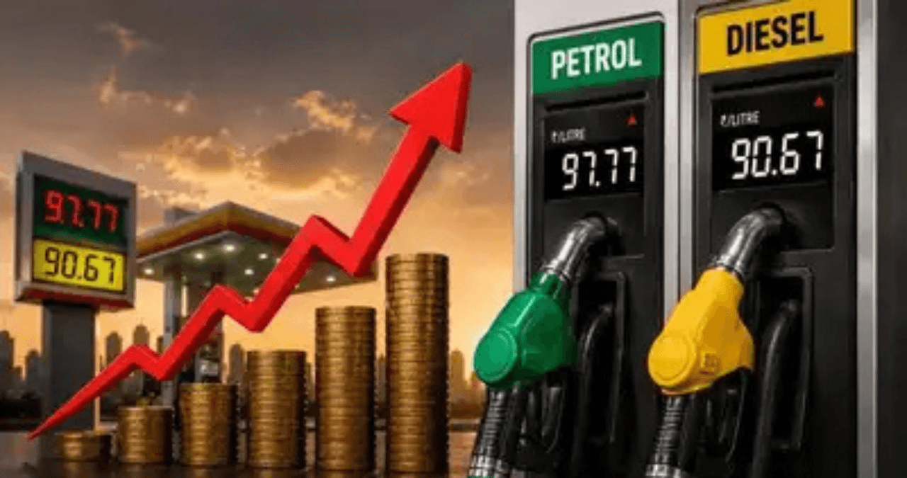 Petrol Diesel Price Hike: पेट्रोल-डीजल फिर महंगा, आम आदमी की जेब पर बढ़ा बोझ