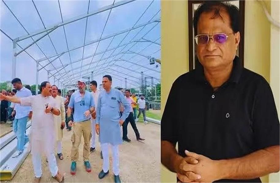 राहुल गांधी के कार्यक्रम की तैयारियों के बीच बड़ा हादसा, लोहे की रॉड गिरने से कांग्रेस कार्यकर्ता की मौत