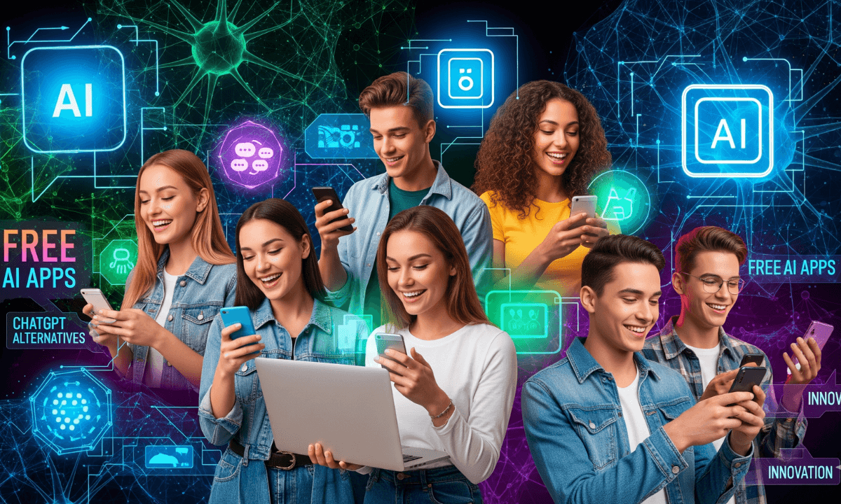 Gen Z में ट्रेंडिंग: फ्री AI Apps और ChatGPT Alternatives की होड़