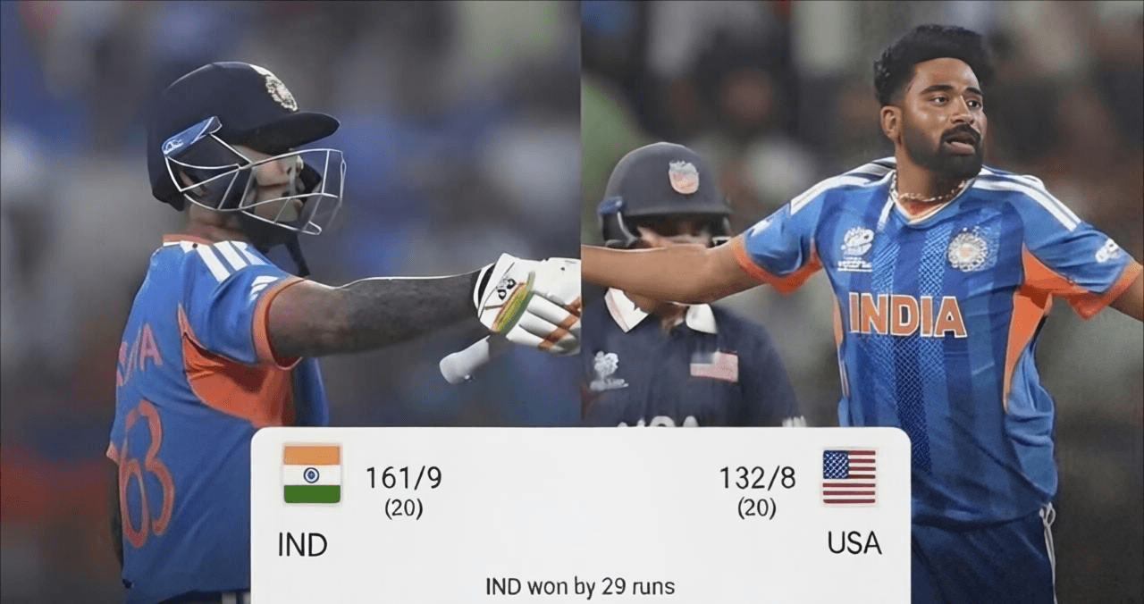 T20 वर्ल्ड कप IND vs USA: जीत के बावजूद वानखेड़े में भारतीय बैटिंग का शर्मनाक रिकॉर्ड