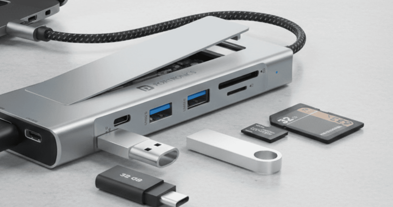 Portronics Mport Space 8-in-1 USB-C Hub लॉन्च, SSD स्लॉट और 100W चार्जिंग फीचर