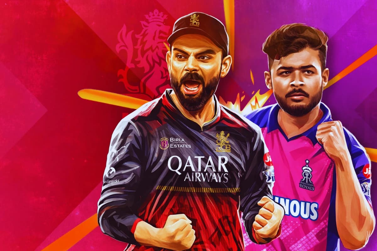 RCB vs RR Live: विराट कोहली की तूफानी शुरुआत, हसरंगा ने बदला गेम! देखें हर बॉल का धमाकेदार अपडेट!