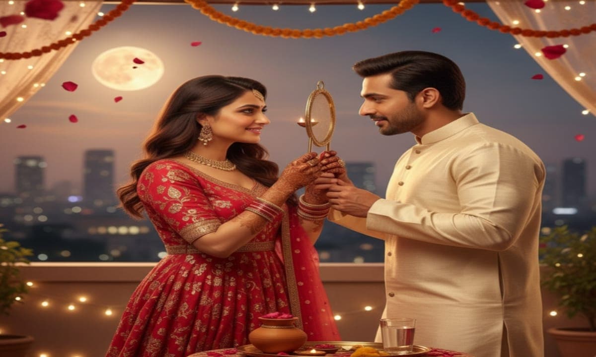 Karwa Chauth 2025 Romantic Messages: करवा चौथ पर पार्टनर को करें ये 10 रोमांटिक मैसेज