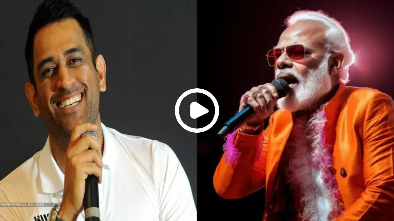 PM Modi and MS Dhoni in Viral Channa Mereya Collab
