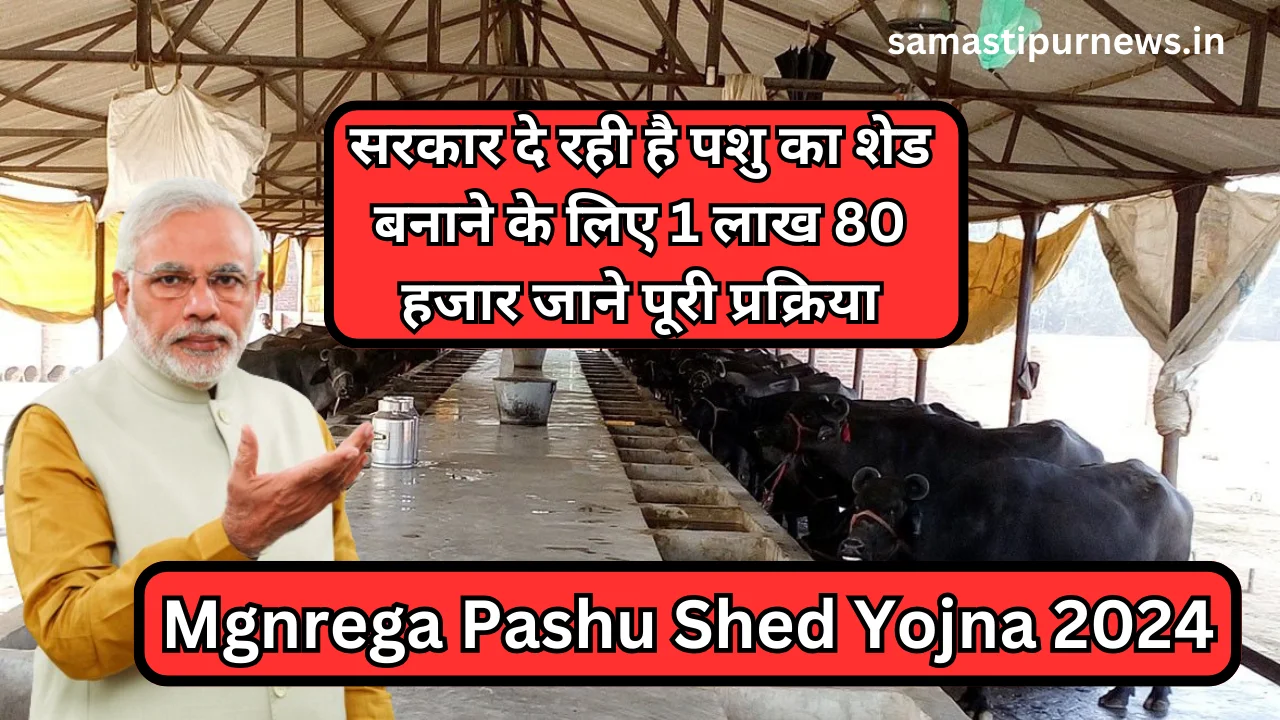 Mgnrega Pashu Shed Yojna 2024