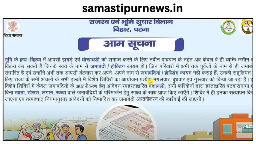Bihar Jamin Registry New Rules 2024: जमीन रजिस्ट्री करने का नियम में बदलाव , जमाबंदी के साथ देने होंगे यह सबूत देखें पूरी जानकारी 2 Bihar Jamin Registry New Rules 2024