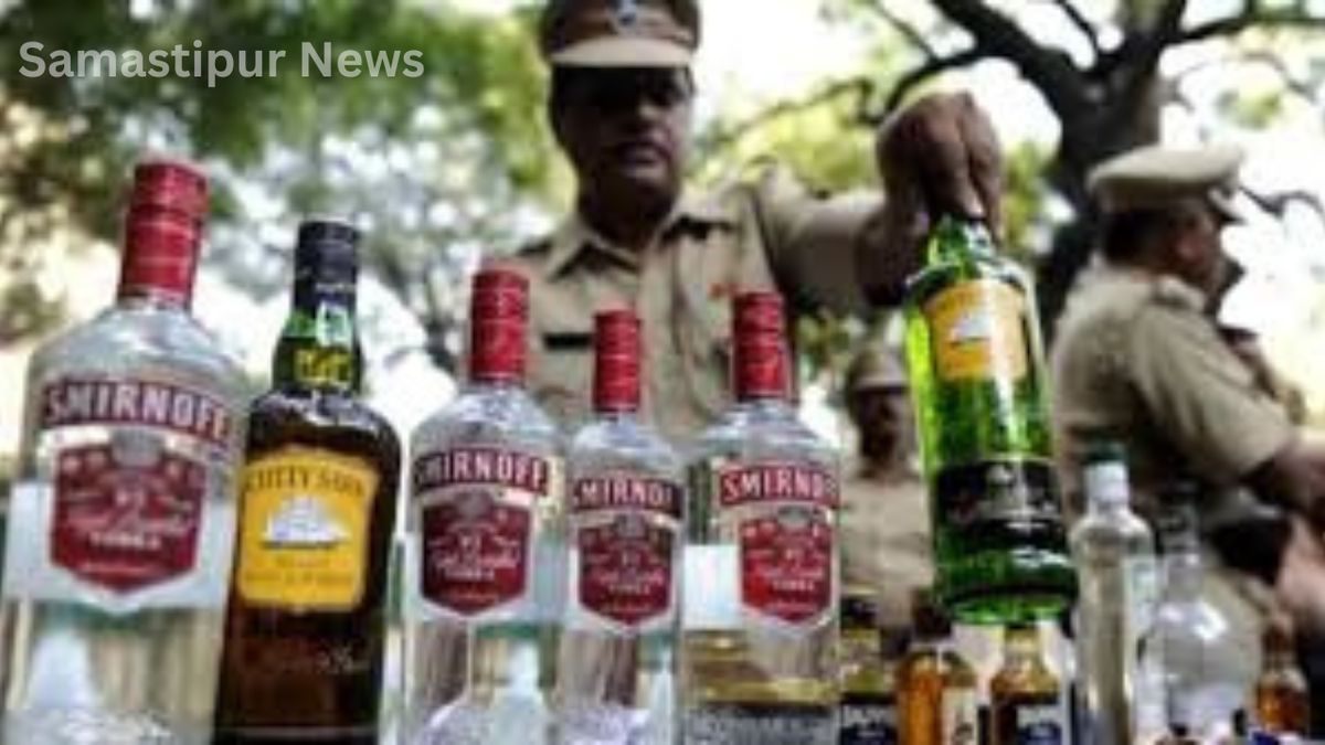 समस्तीपुर में बड़ा हंगामा: थाने से चोरी की 16 लीटर शराब, 6 महिलाओं का चौंकाने वाला कारनामा