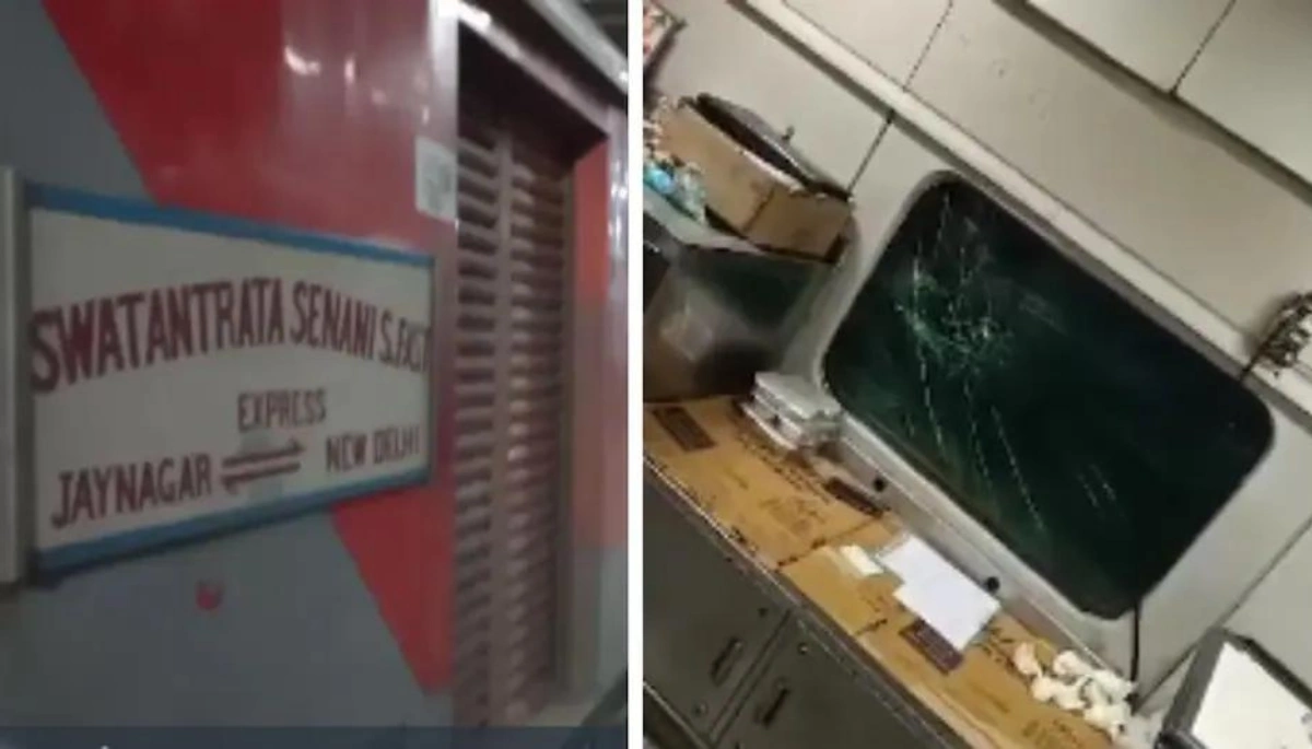 समस्तीपुर में ट्रेन पर पथराव! स्वतंत्रता सेनानी एक्सप्रेस में मची अफरातफरी