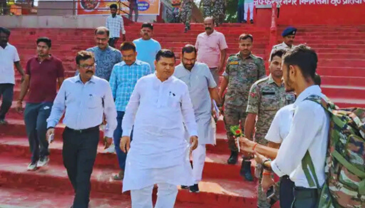 छठ महापर्व के शुभ अवसर पर केन्द्रीय जल शक्ति मंत्री ने किया घाटों का निरक्षण मुजफ्फरपुर मे तयारी के लिए दिया निर्देश